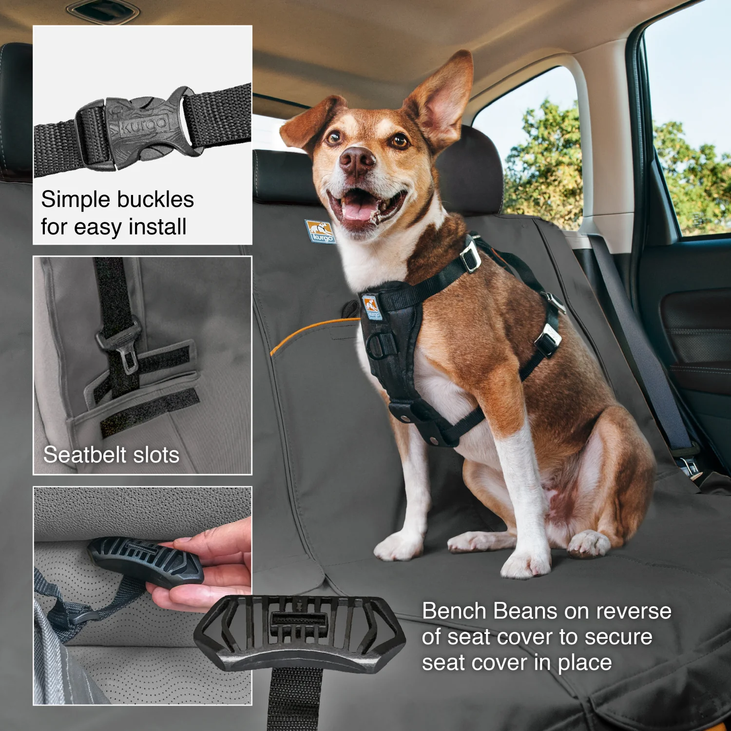 Kurgo - Wander Bench Seat Cover - Image 6