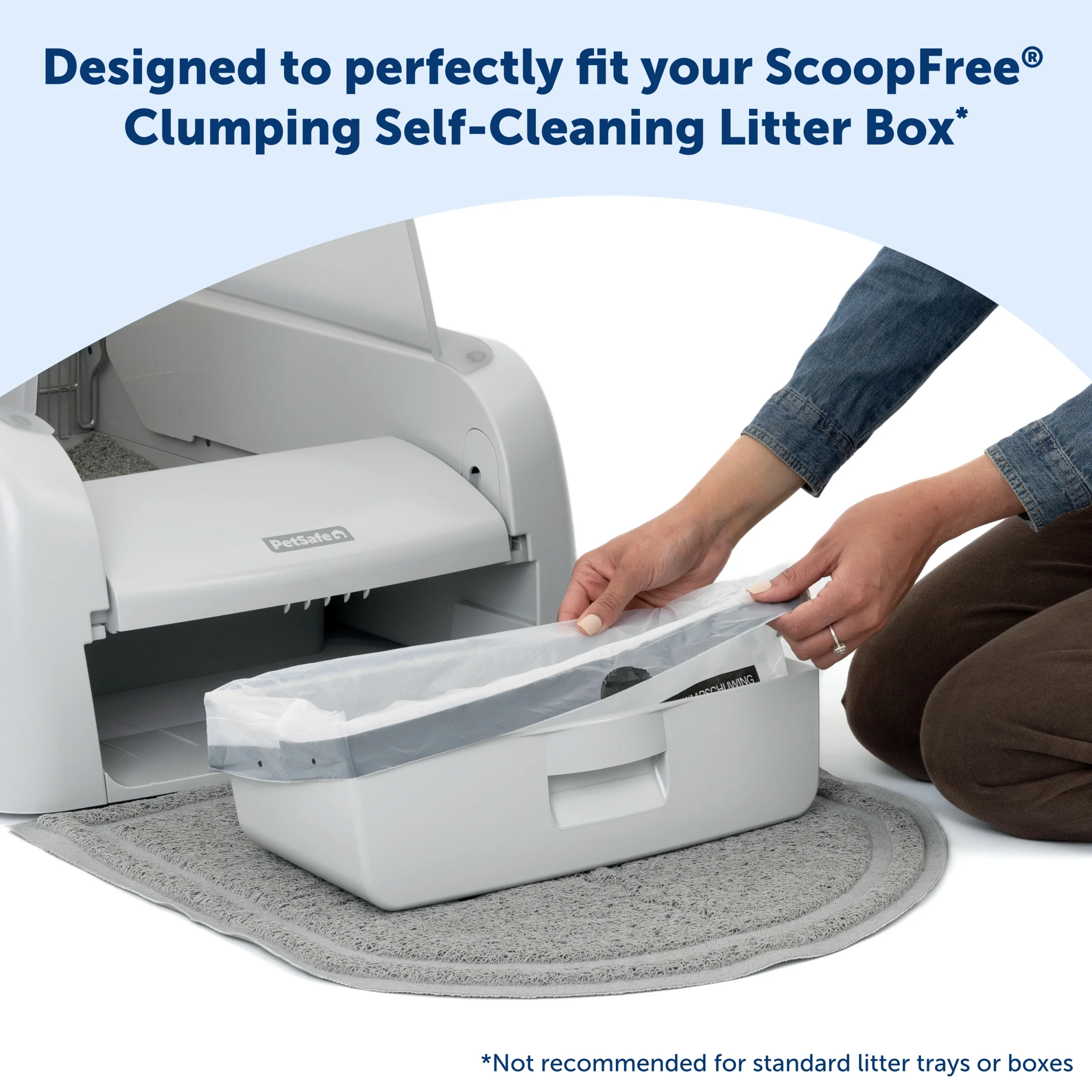 PetSafe - ScoopFree Clumping Litter Box Waste Bin Liners - Image 4