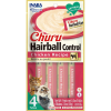 Inaba - Cat Churu - Hairball Control - inaba-cat-churu-hairball-control-chicken-recipe-carton-of-6-24-x-14g-tubes