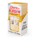 Inaba - Churu for Kitten - inaba-churu-for-kitten-chicken-recipe-carton-of-6-24-x-14g-tubes