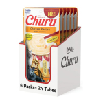 Inaba - Senior Cat Churu 10+ Years - inaba-senior-cat-churu-10-years-chicken-recipe-carton-of-6-24-x-14g-tubes