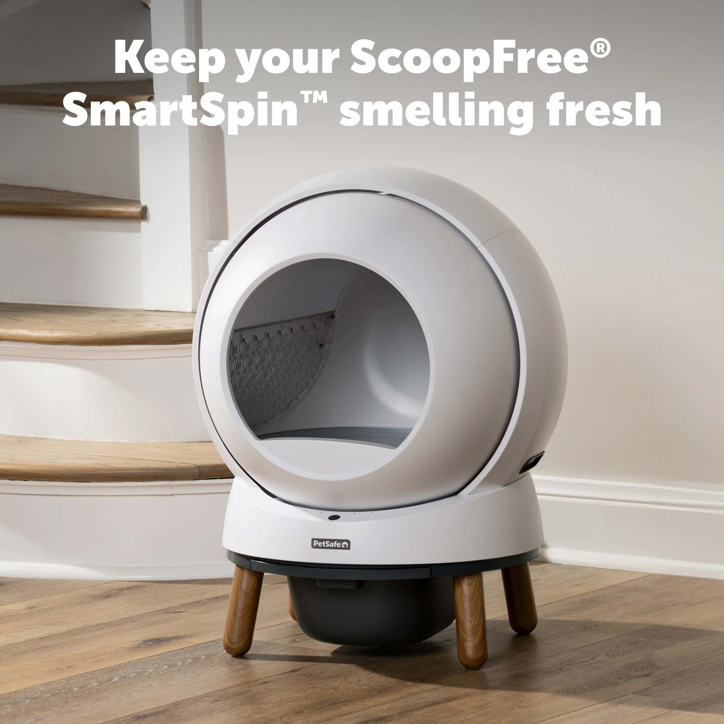 PetSafe - ScoopFree SmartSpin Self-Cleaning Litter Box Deodorizer - Image 3