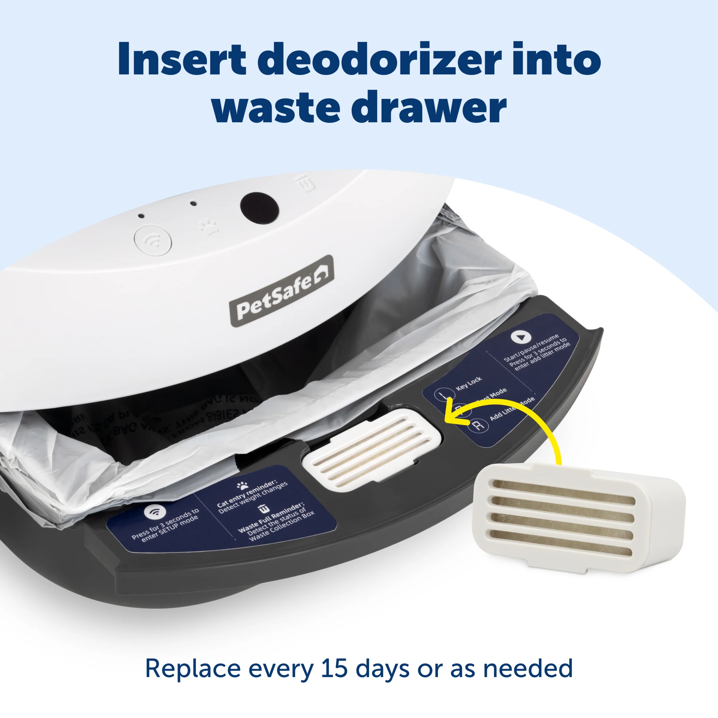 PetSafe - ScoopFree SmartSpin Self-Cleaning Litter Box Deodorizer - Image 2