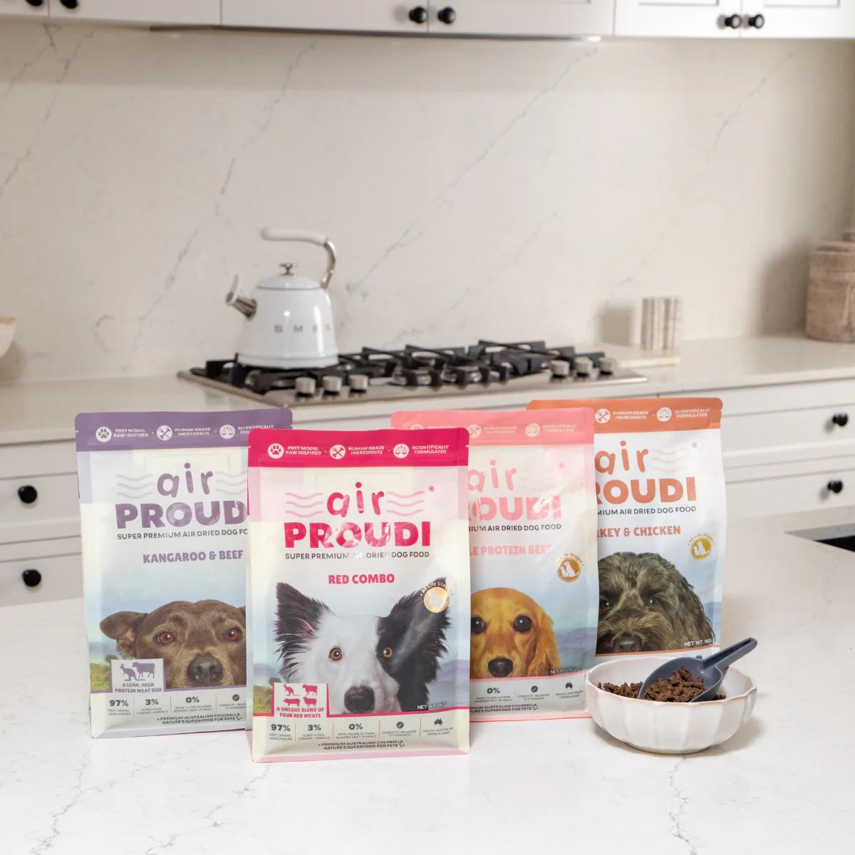 Proudi - Super Premium Air Dried Dog Food - Kangaroo & Beef - Image 3