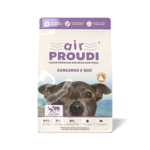 Proudi - Super Premium Air Dried Dog Food - Kangaroo & Beef