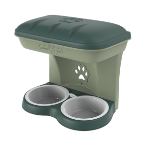 Bama - Pet Food Stand - Green