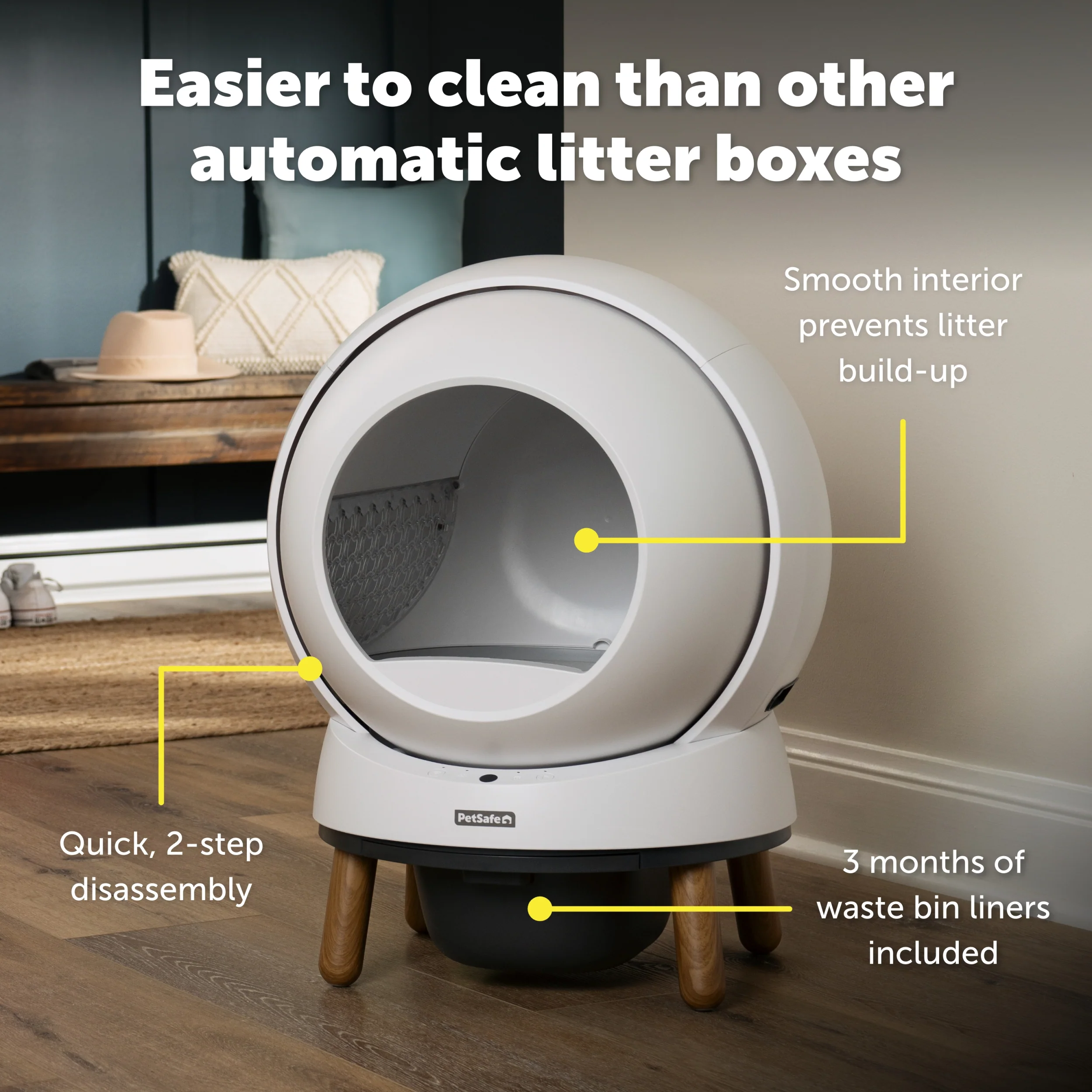 PetSafe - ScoopFree SmartSpin Self-Cleaning Litter Box - Image 6