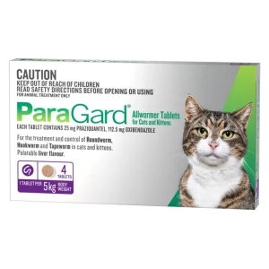 ParaGard - Allwormer Tablets - for Cats and Kittens