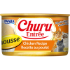 Inaba - Cat Churu Entree - Mousse - inaba-cat-churu-entree-mousse-chicken-recipe-24-x-85g-tins