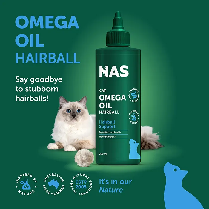 Natural Animal Solutions - Omega Oil - Hairball - Image 2