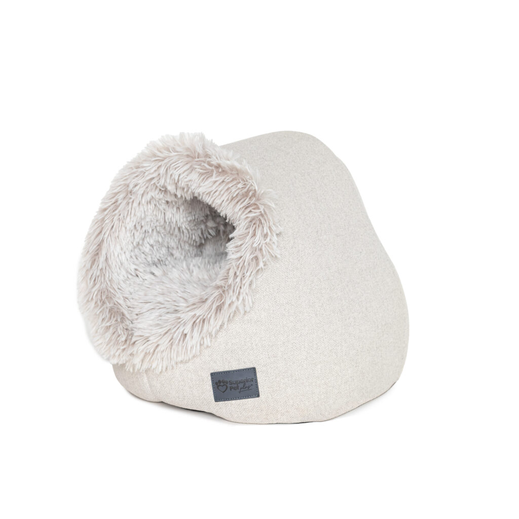Superior Pet - Calming Pet Dome - Aspen Faux Fur - Image 5