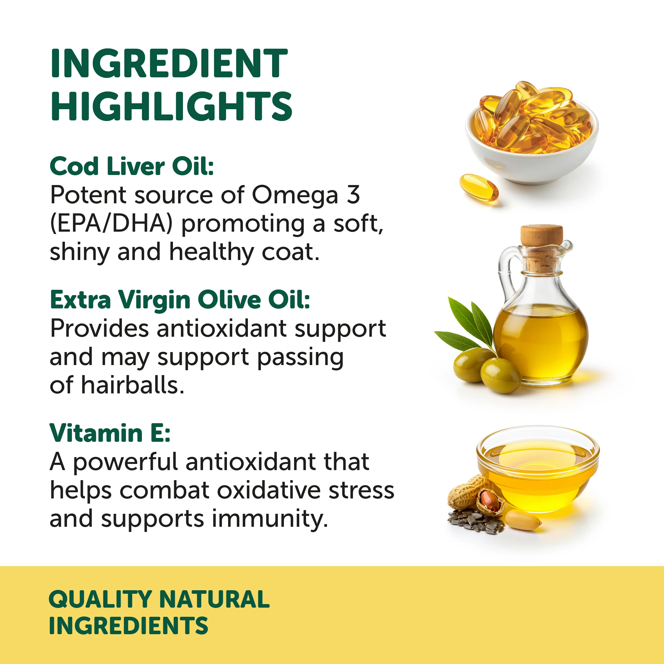 Natural Animal Solutions - Omega Oil - Feline Health - Image 4