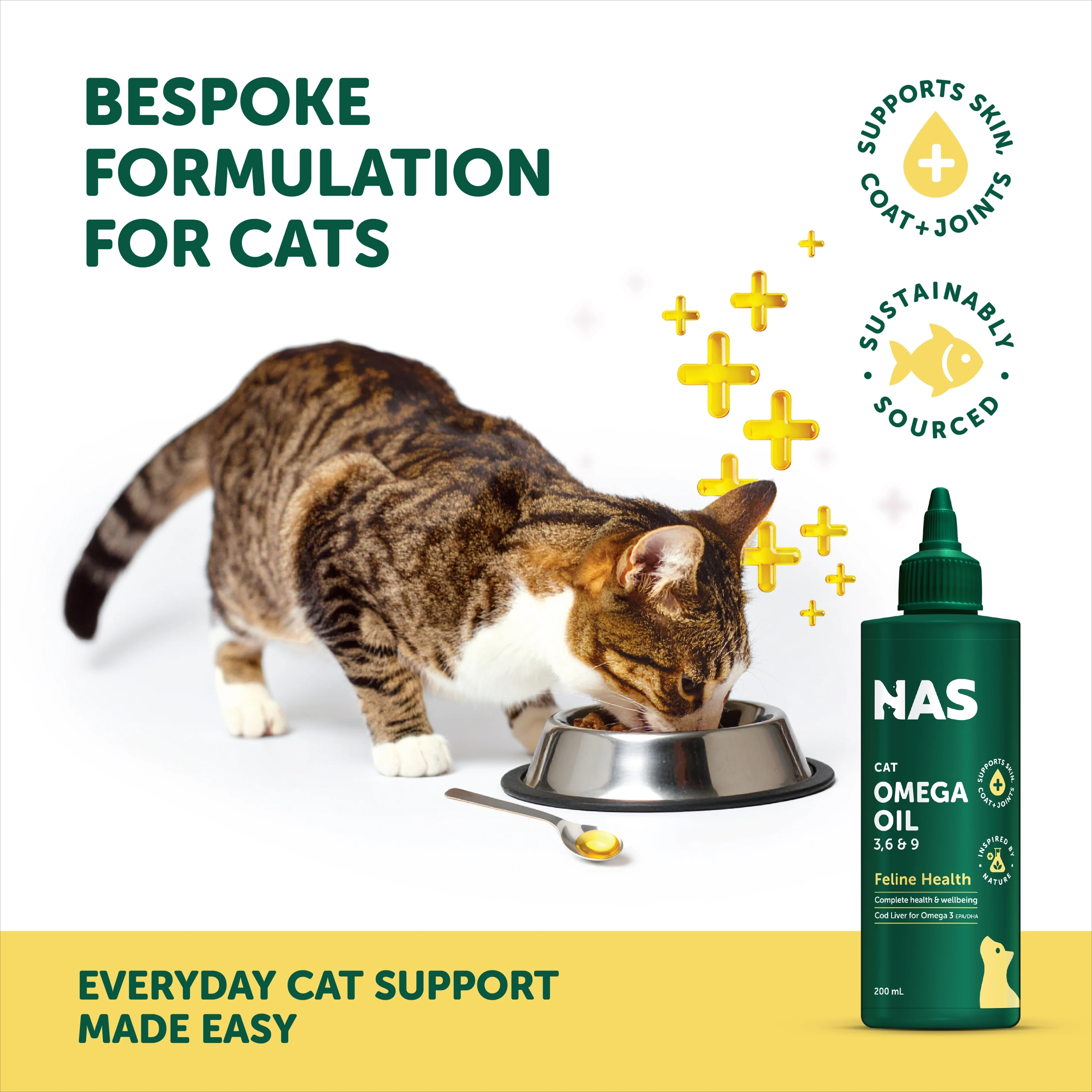 Natural Animal Solutions - Omega Oil - Feline Health - Image 6