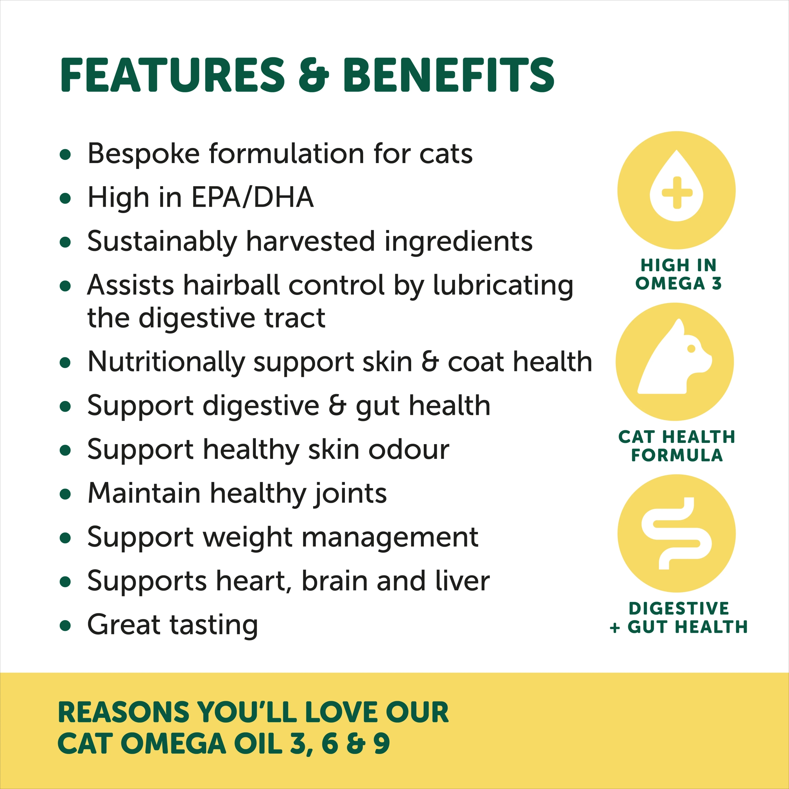 Natural Animal Solutions - Omega Oil - Feline Health - Image 7