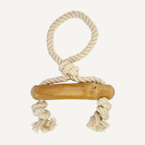 Dan & Sam - Trapeze - Coffee Wood Rope Toy