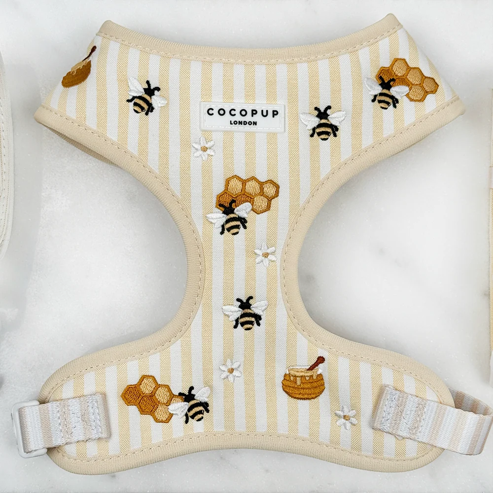 Cocopup London - Adjustable Neck Harness - Honey Meadow