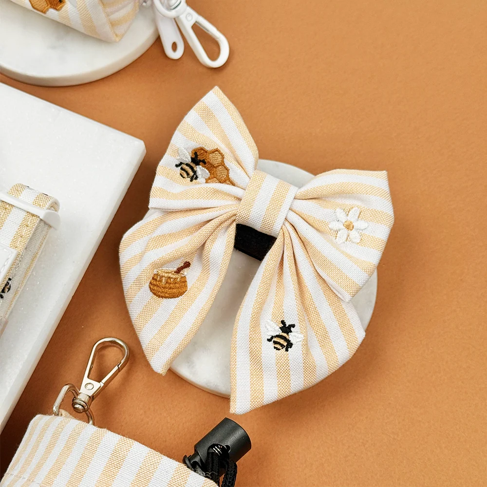 Cocopup London - Sailor Bow Tie - Honey Meadow - Image 3