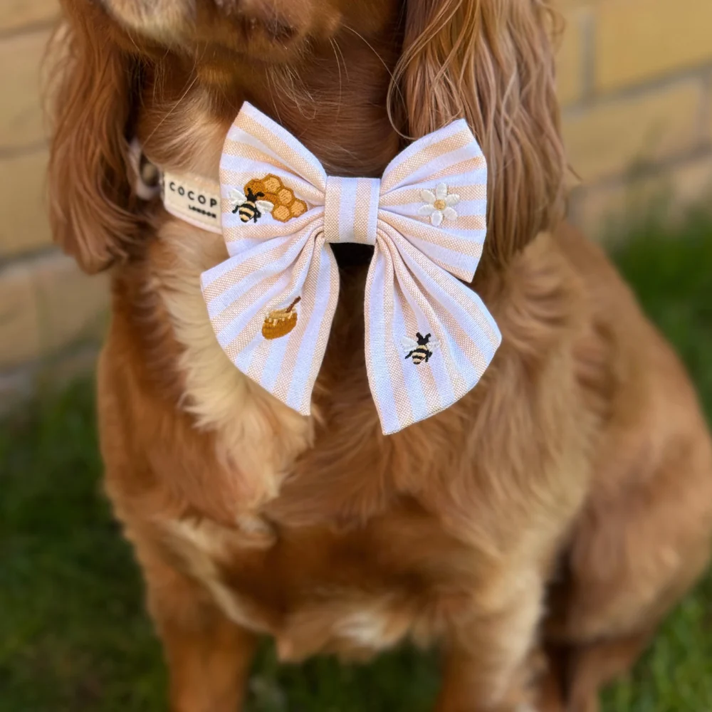 Cocopup London - Sailor Bow Tie - Honey Meadow - Image 2